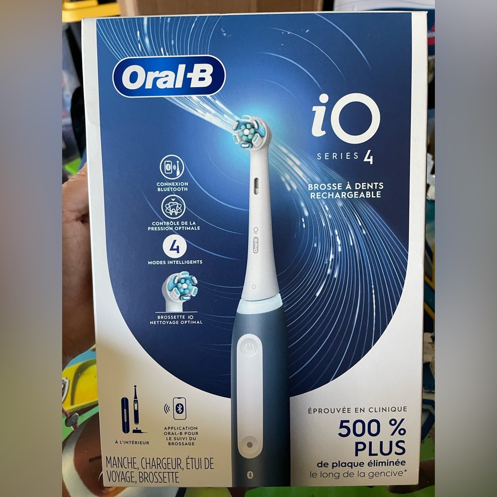 Oral-B iO4 Electric Toothbrush Slate Blue